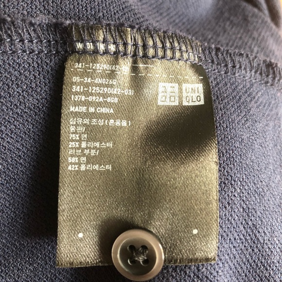 Uniqlo Dolphin Pattern Polo Shirt - Picture 4 of 4